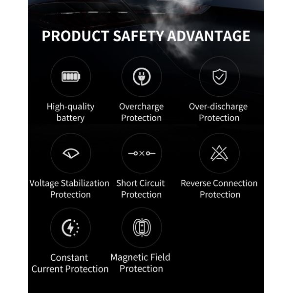 12V Multifunction Automobile Jump Starter For Car  Emergency Jump Starter With Tire Inflator