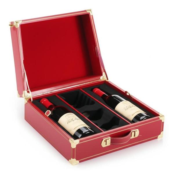 Custom Wooden Wine Box Red Wine Box With Eco Friendly Materials