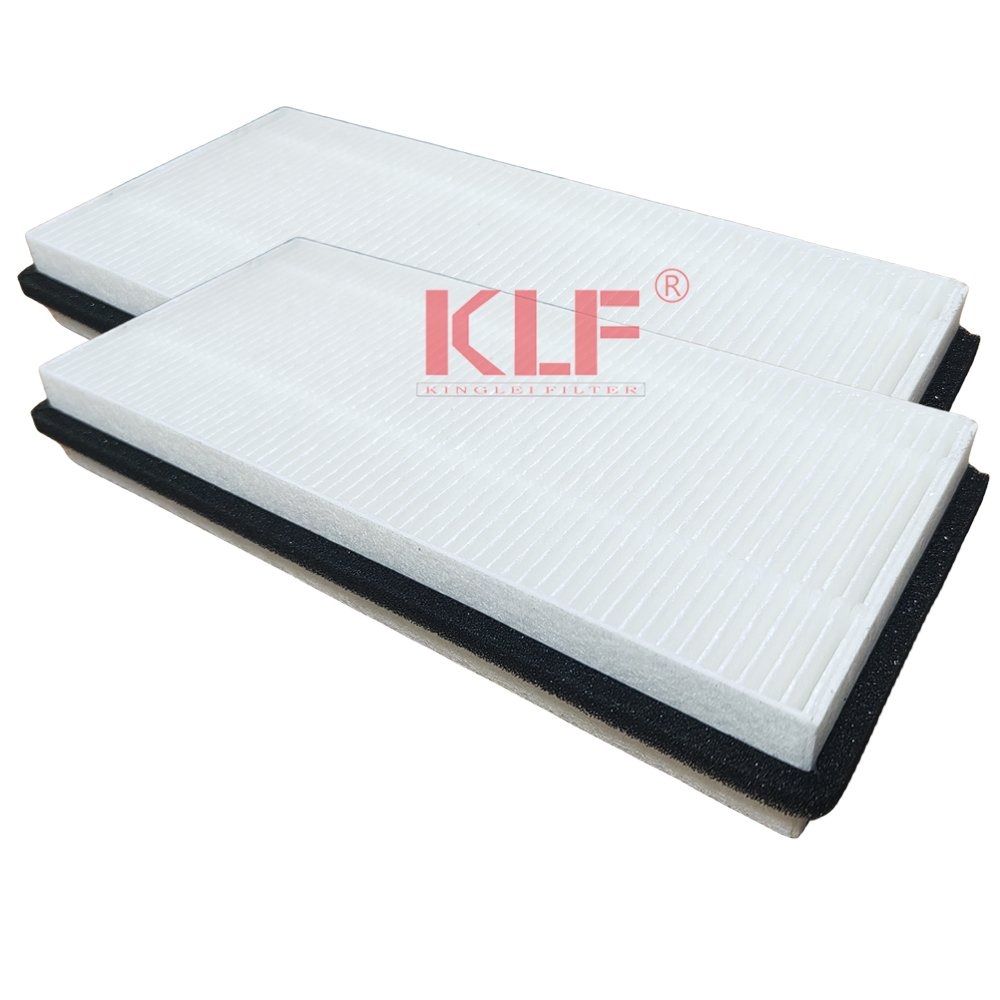 Dust Removal Energy Recovery Ventilator Air Filter with PET+PP Material F7 or 85% on ePM1 Efficiency and 220 x 96 x 26mm Size
