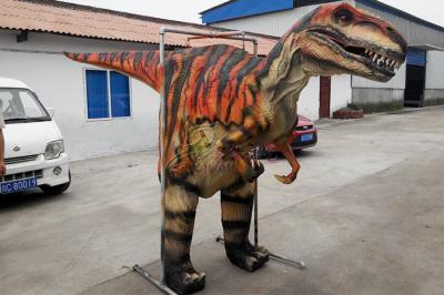 Traje realístico Colorized do dinossauro de Sunproof dos trabalhadores vivo para adultos