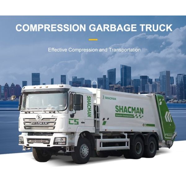Medium Scale Compressed Garbage Trucks Large Scale Medium Sized Garbage Trucks