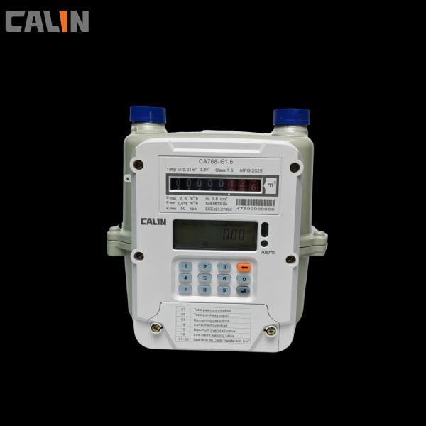 Anti Magnetic Interface STS Gas Prepayment Meter Aluminum Body
