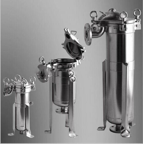 корпус фильтра сумки нержавеющей стали воды 150psi высокая эффективность 3 микронов