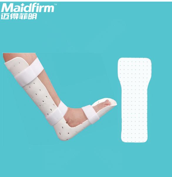 low temperature Medical Thermoplastic Ankle Splint For Foot Sprain