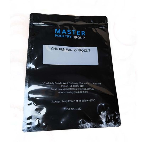 Moisture Proof Custom Printed Pouch Leakproof Stand Up Zipper Bag High Barrier With Clear Window
