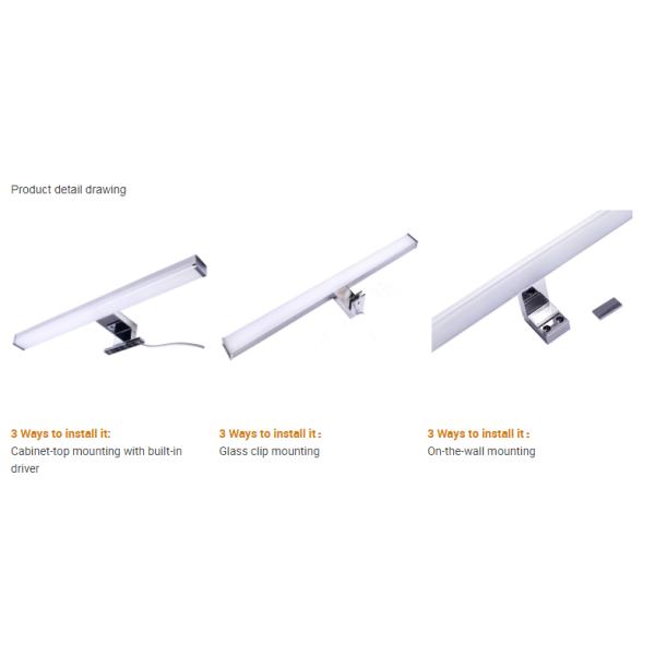 400mm IP44 LED Bathroom Mirror Lights 8W Wall Cabinet 25000H