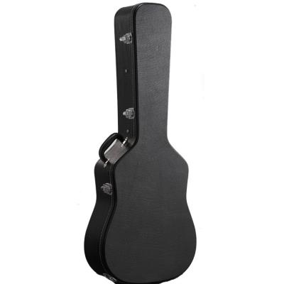 Da caixa dura de madeira da cremalheira da guitarra do OEM caso duro clássico de Hardshell
