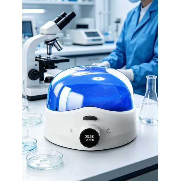 Circular Laboratory Heating Block Compact Heat Block Lab Equipment HB100-Pro