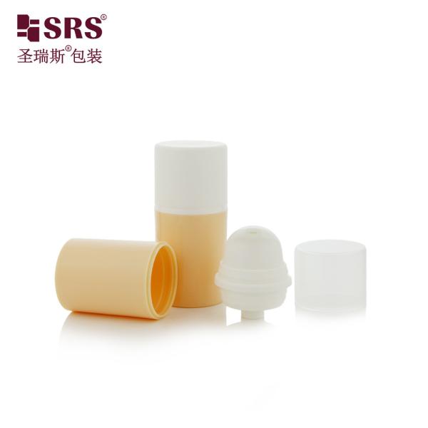 PA0203 Économie circulaire Récipients cosmétiques prêts PCR PP Pompes sans air pour lotion 15 30 50 ml