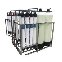 Ultrafiltration industrielle Système d'eau d'auto-nettoyage dans le matériau SS304 / PVC