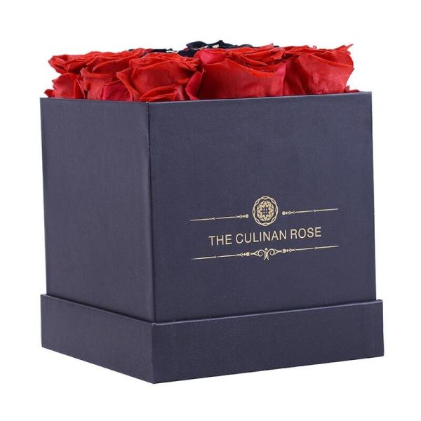 Preserved Roses Gift Eternal Rose In Square Flower Box for wife or gilrfriend