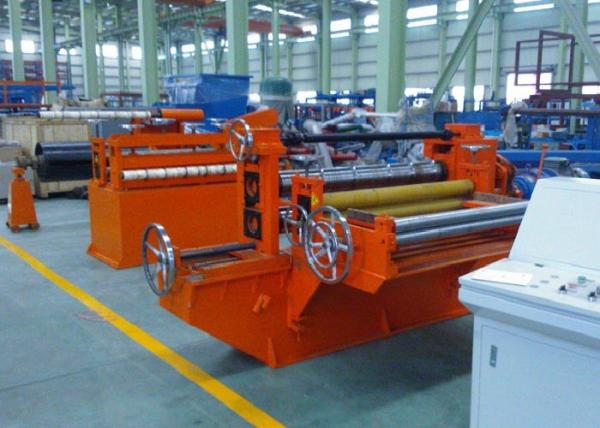 High Speed Metal Slitting Line / Colored Steel Sheet Metal Slitter Machine