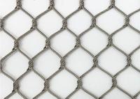 cerca flexível da corda do metal do impacto de Mesh For Animal Enclosures Anti do fio 100x100