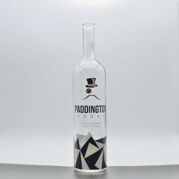 Craftsmanship 700ml Spirit Glass Bottle with SCREW CAP/Cork Sealing Type in Blue