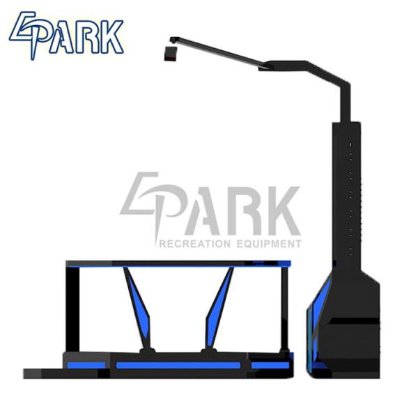 9D virtual reality VR space walking platform EPARK Interactive shooting gun dancing game machine