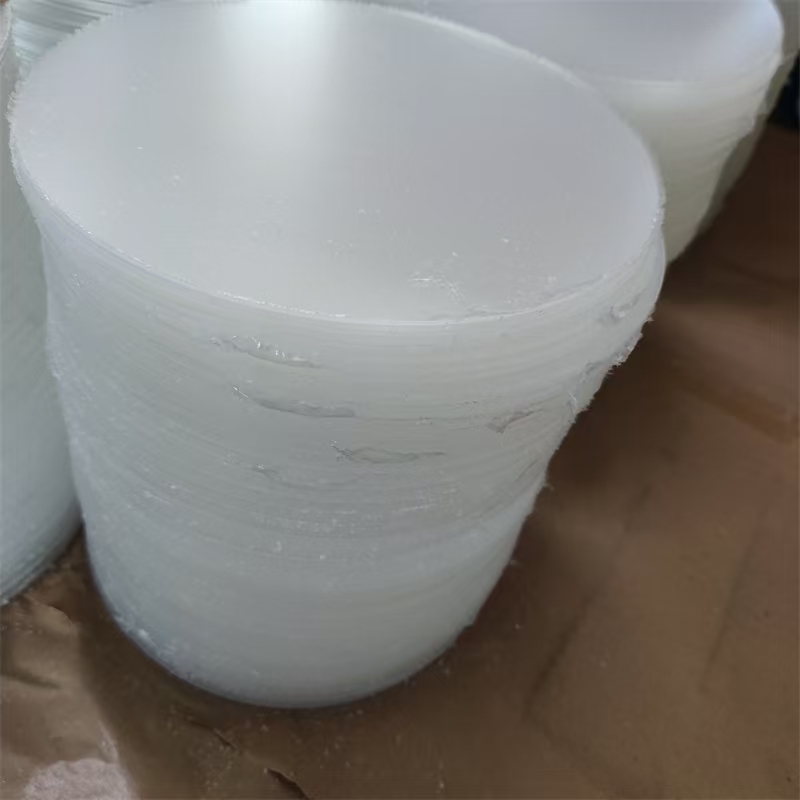 Optical Grade Round PS Light Diffuser Plate 90% High Transmittance Break Resistant