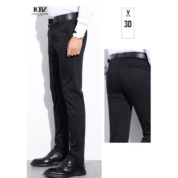 Метод нетканого ткачества Конец мужские брюки весенние осенние юные прямые хлопчатобумажные брюки