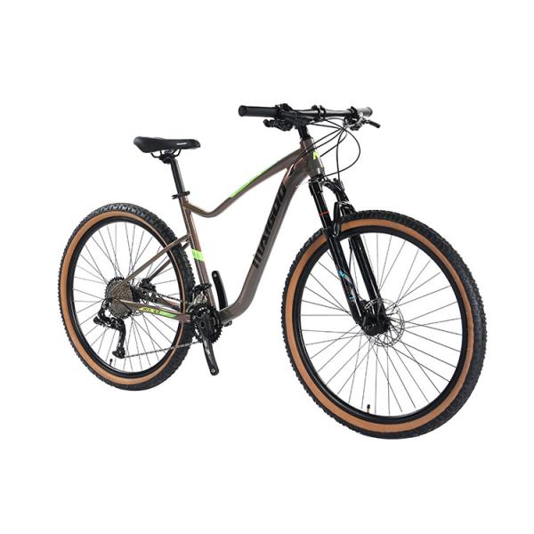 Adult Man Mountain Bike com sistema de travagem hidráulico Shimano MT200 e pneus de 29 polegadas