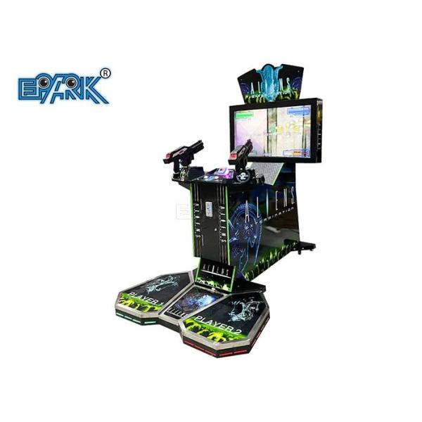 650W  Arcade Machines 42 Aliens Extermination With Pedal Wooden Cabinet