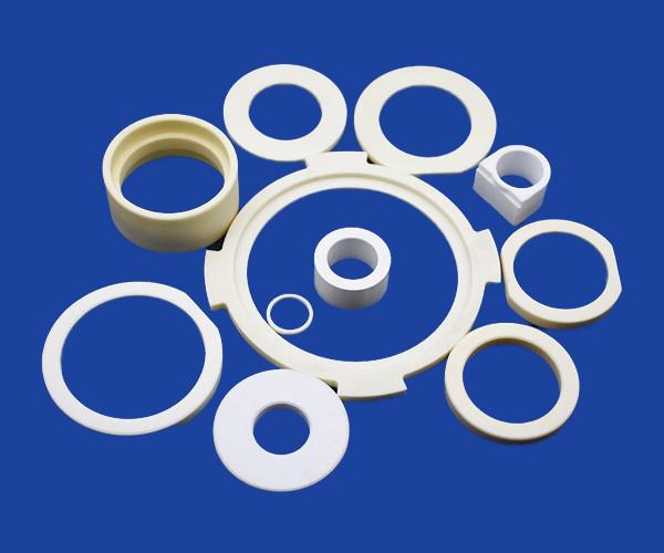 95% To 99% Alumina Ceramic Ring Washer Seals High Temperature Resistant