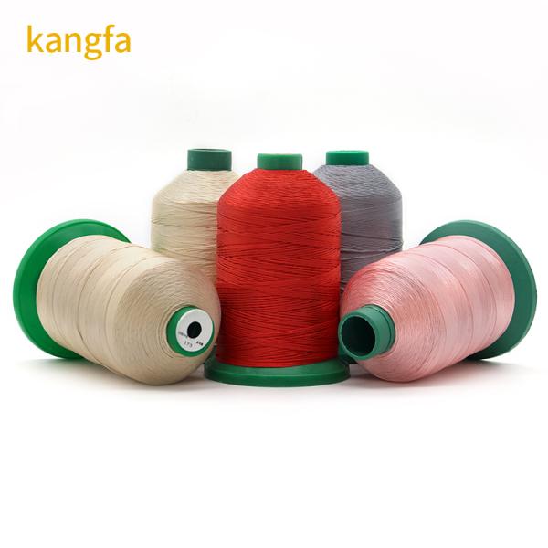 Женская обувь швейная нить полосатая устойчивость к ультрафиолету 210D/16 Невосковый полиэстерный материал