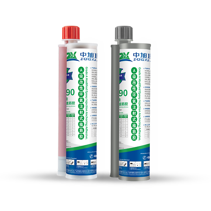 Dual Cartridge Injection Epoxy Anchoring Adhesive Rebar Chemical Anchor Glue Fit for Manual Caulking Gun