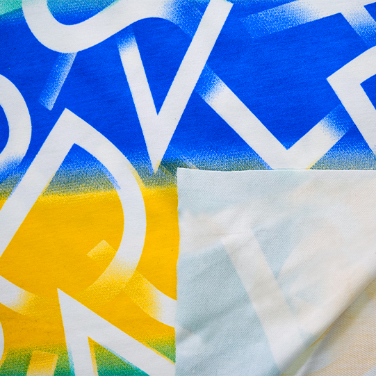 Organic Custom Printed Fabric Stain Resistant Quick Dry For Clothing