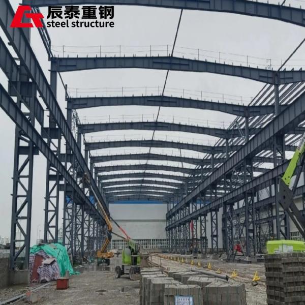 Q235 Q345 Multi Storey Steel Frame Construction For Petrochemical Transfer Station