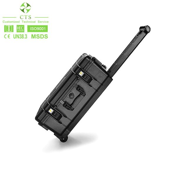 25.9V 51.8V 40Ah 60Ah 100Ah 2000Wh 6000Wh Bateria de iões de lítio Lifepo4 com barra de puxa