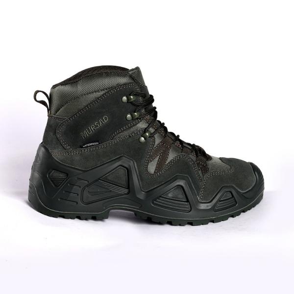 Shengjie Breathable Lace Up Fabric Mesh Suede Cow Leather Upper Hiking Boots Anti Static Metal Eyed Outdoor Shoes