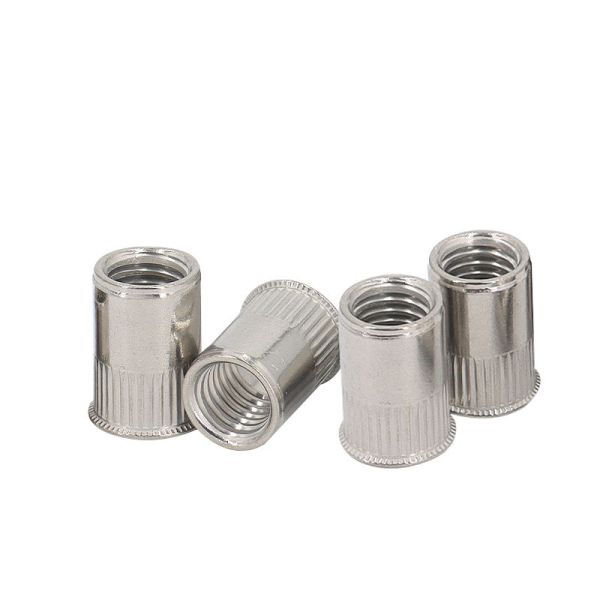 Reduced Head Knurled Body Rivet Nut Stainless Steel High Speed Rail Rivnut