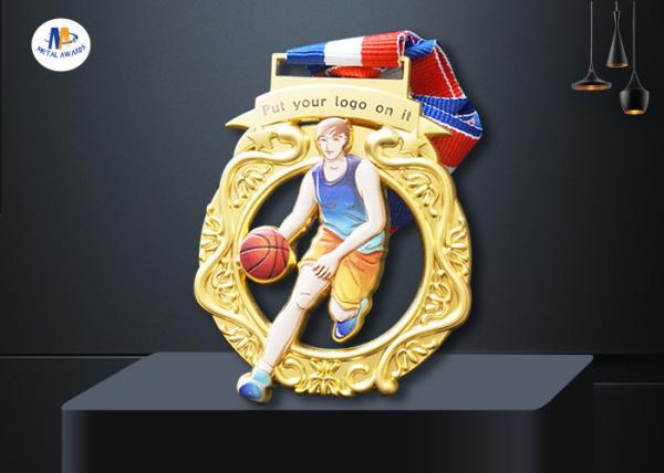 Basketball 65×4MM Cut Out  Medals