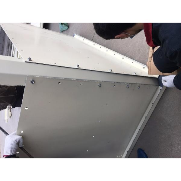 100 Ton Metal Tapioca Flour Storage Silo Roll Forming Machine , Silo Machine