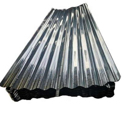 Chapa de aço ondulado zero grande lantejoula JIS G3302 EN10147 ASTM-A653