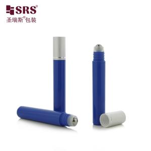 PP PCR Recycled Plastic Injection Custom Color Eye Gel Roller Ball Wholesale 8ml Bottle