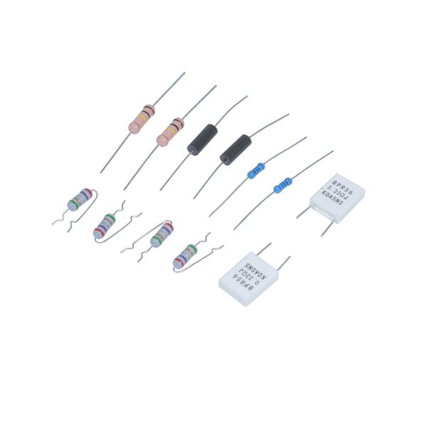 1Ω~10MΩ 1% Metal Film Resistor 1/8W  2W Low Tcr Resistor For Audio