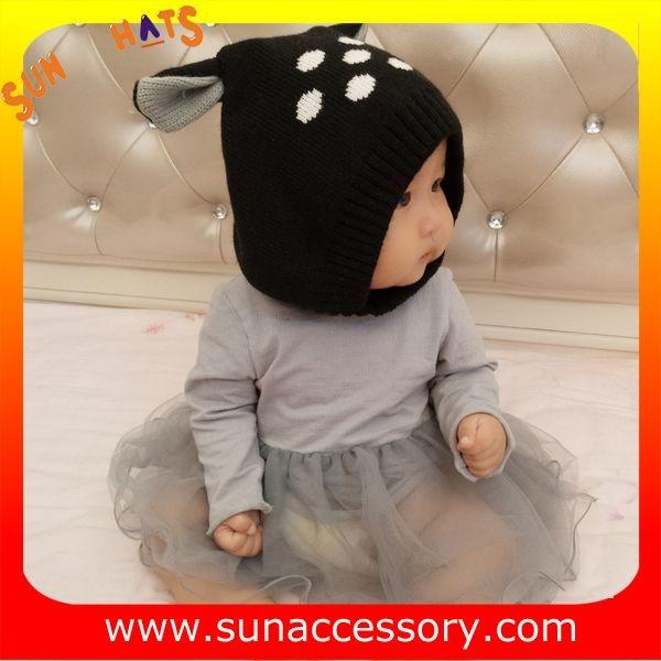 AK17022 Sun Accessory customized wholesale baby kids knitted beanie caps and hats  ,caps in stock MOQ only 3 pcs