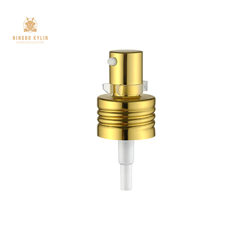 Насос брызг флакона духов спрейера K405-2 тумана прочного золота точный Nonspill
