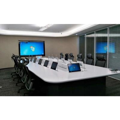 15.6Inch Motorized Computer LCD Monitor Lift For Paperless Conference System