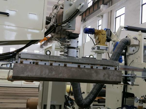 Color Packaging Film Laminating Machine Max 600mm Sandwich Diameter
