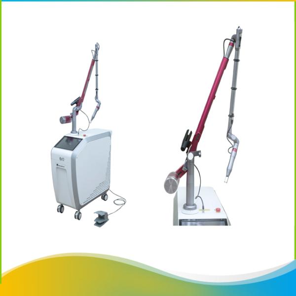 лазер yag nd переключателя 1064nm 532nm q пульсировал лазер для подмолаживания кожи удаления татуировки