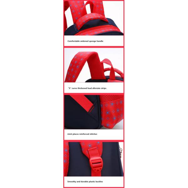 Водоустойчивый рюкзак дела случайный эргономический для школы детей