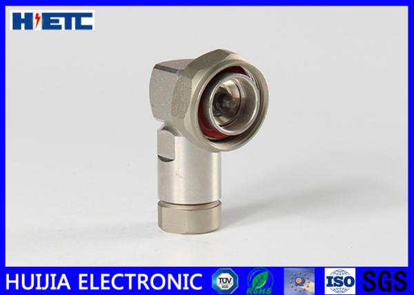 7/16 DIN Male Right Angled Coax Connector For 1/2 Feeder Coaxial Cable