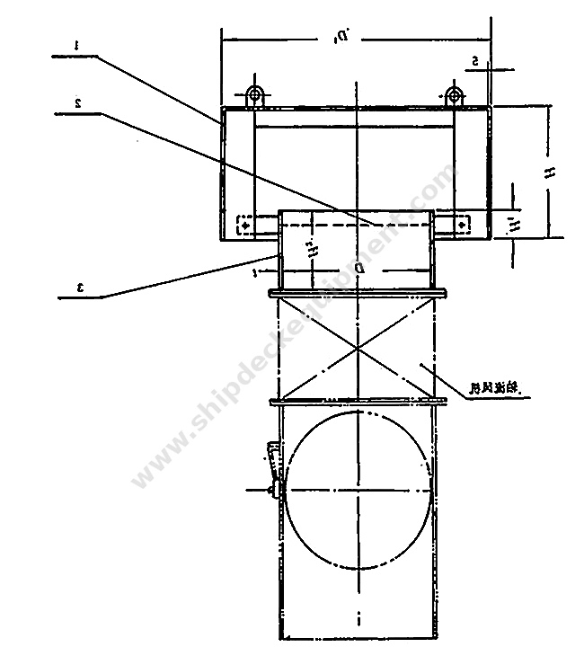 GB 3887 Type D Marine Mushroom Ventilator | Large Diameter Marine Ventilation Equipment