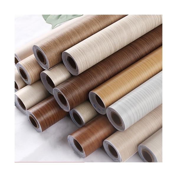 Transform Your Home Decor with Waterproof Vinyl Wood Grain Wallpaper Sticker 60cm * 5m Roll Size