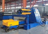 Desbobinador de bobina de aço automático hidráulico com carro de bobina 5 ton 7 ton 10 ton