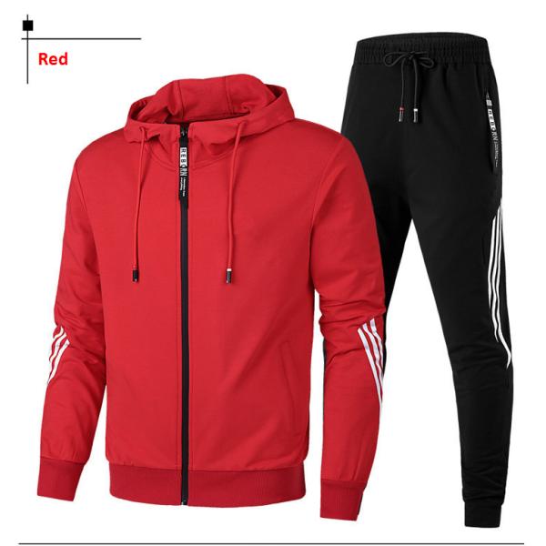 Custom Your Own Brand Mens Sports Tracksuits Lightweight Cotton Hoodie Printed
