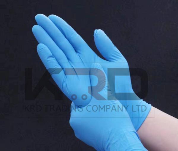 Multipurpose Anti Bacterial Surgical Medical Use Wash Examination Safety Disposable Nitrile Gloves for Hospital