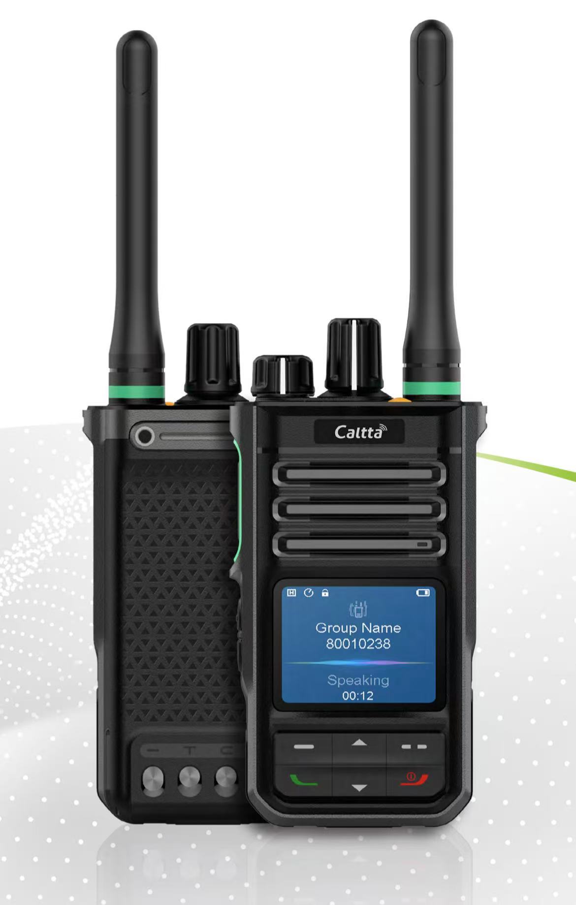 Caltta PH660 Digital DMR Handheld Walkie-Talkie IPX-8 Waterproof Two-Way Radio with 5W Output Power and 3000-3500mAh Battery