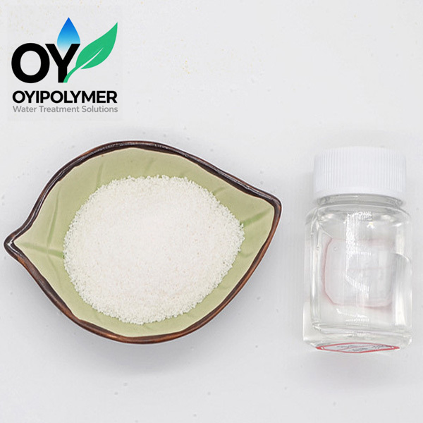 Plastic Processing Industry Effluent Sludge Dewatering Polymer Cationic Polyacrylamide Oyipolymer C8050 Grade